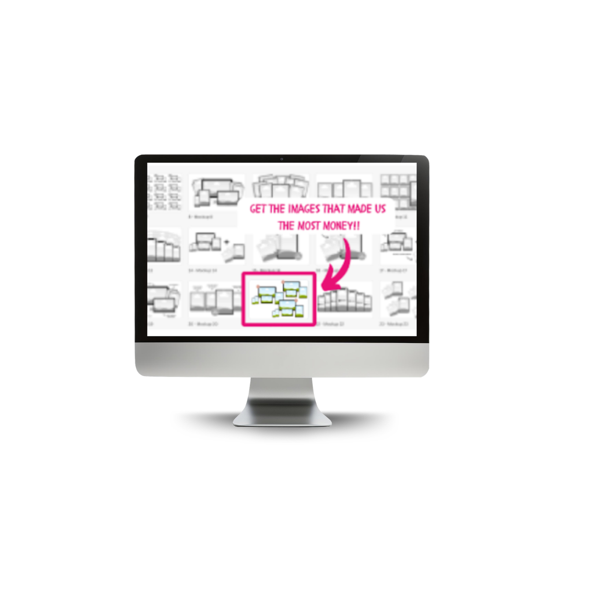 12 Digital Product Mockups Canva template collection