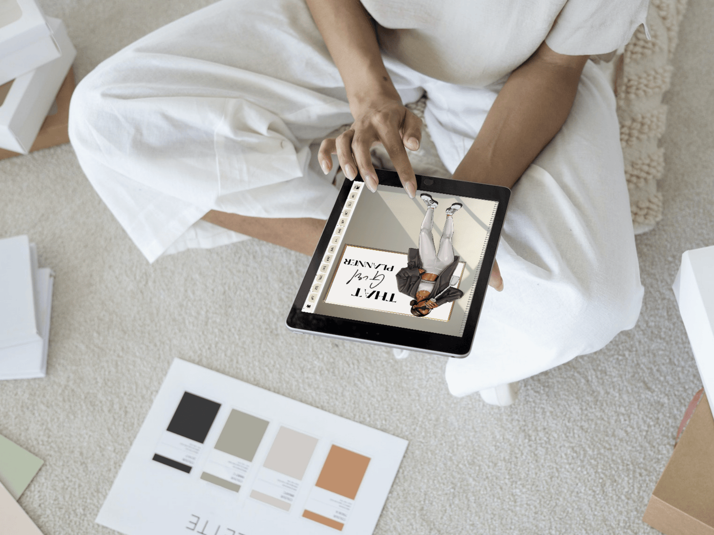 Becoming That Girl Digital PLR Planner