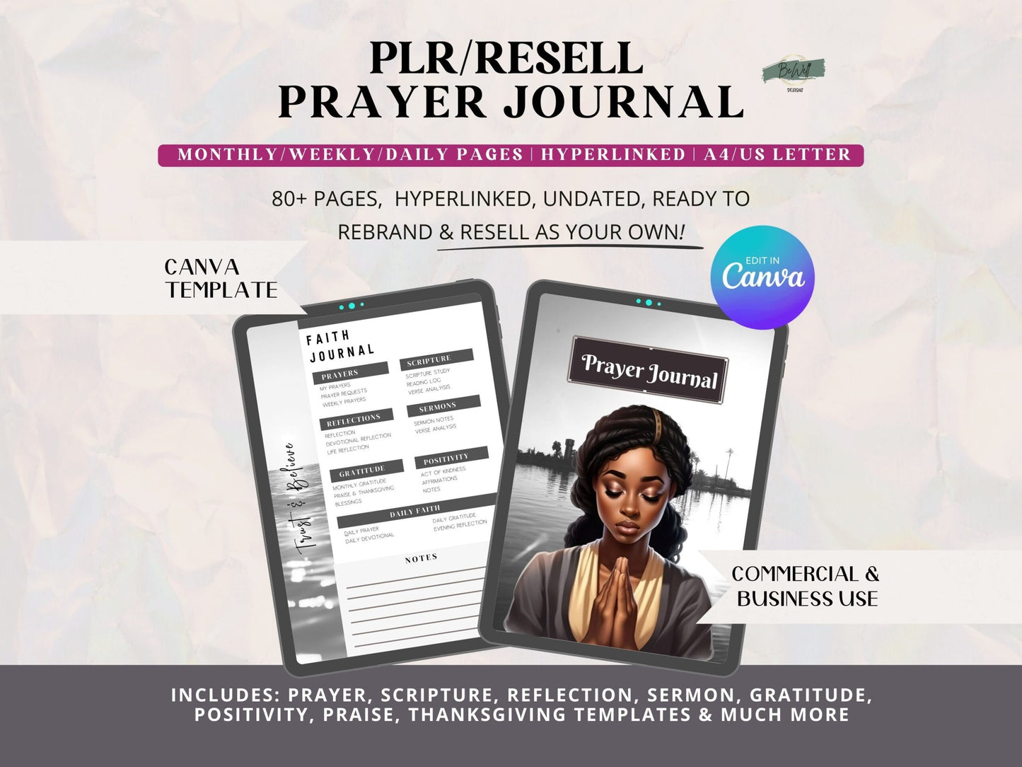 PLR Spiritual Prayer Journal