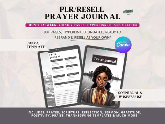 PLR Spiritual Prayer Journal