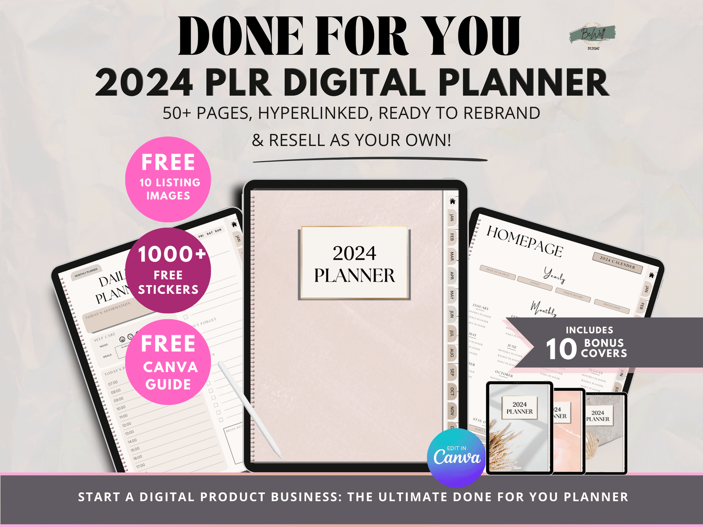 PLR 2024 Digital Planner