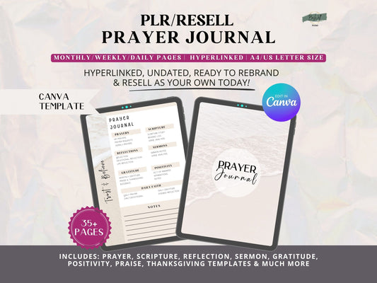 PLR Prayer Journal