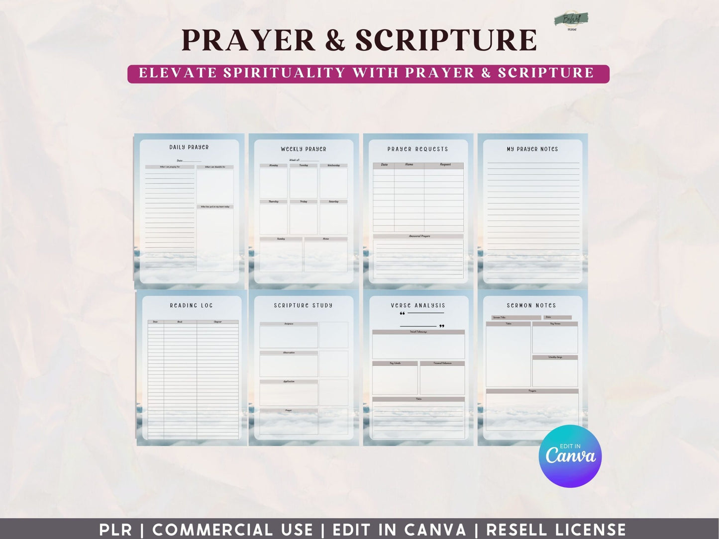 PLR Digtal Faith Journal