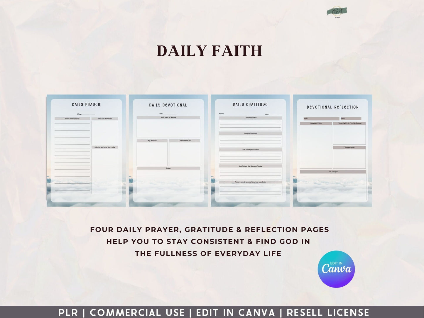 PLR Digtal Faith Journal