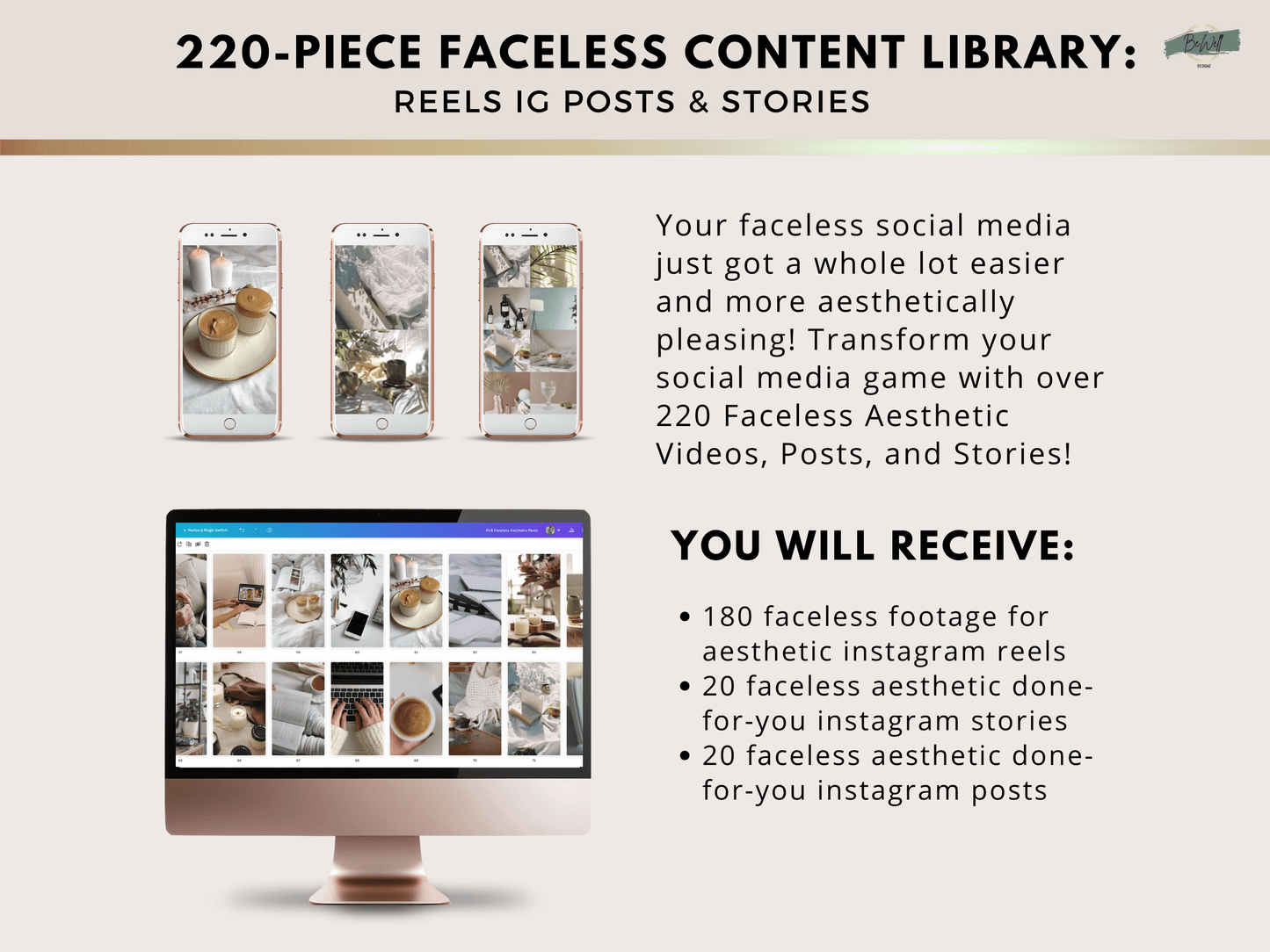 PLR Faceless Content Bundle