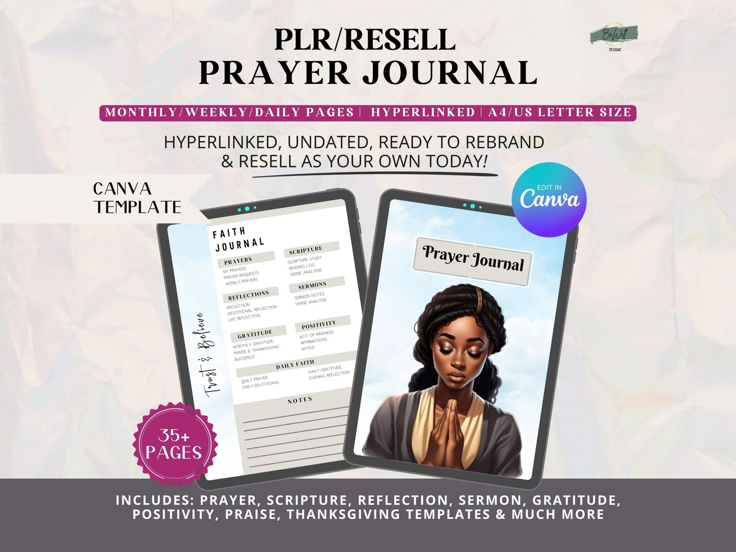 PLR Digtal Faith Journal